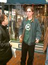 Jay Chats With Fans Outside