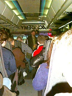 Tour Bus Interior