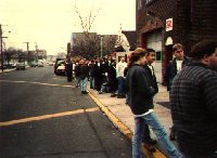 The Line Outside The Theater